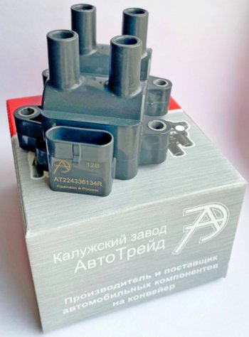1 779 р. Катушка зажигания ЛАДА Largus RENAULT Logan (1.41.6) (8кл.) АВТОТРЕЙД АВТОТРЕЙД at224336134r  с доставкой в г. Кемерово. Увеличить фотографию 1