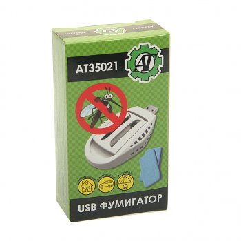 282 р. Фумигатор с разъемом USB под пластину AT AT at35021  с доставкой в г. Кемерово. Увеличить фотографию 2