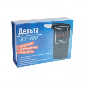 2 499 р. Алкотестер цифровой до 1.99 промилле LCD дисплей, звуковой сигнализатор ДЕЛЬТА ДЕЛЬТА ат-400  с доставкой в г. Кемерово. Увеличить фотографию 3