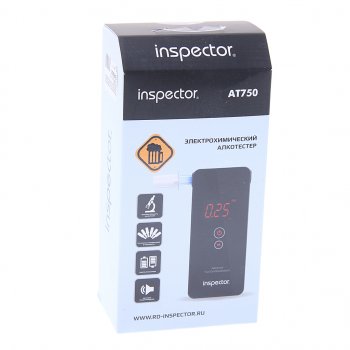 9 399 р. Алкотестер электрохимический до 5.00 промилле LCD дисплей,звуковой сигнализатор INSPECTOR INSPECTOR at750  с доставкой в г. Кемерово. Увеличить фотографию 3