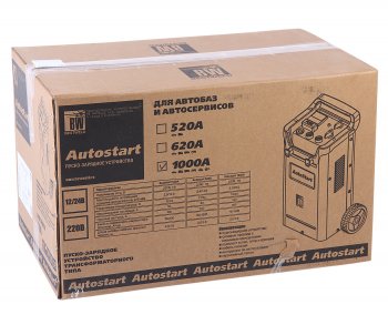 38 999 р. Устройство пуско-зарядное 12-24V70-1200Ач800А передвижное BESTWELD BESTWELD autostart 1000  с доставкой в г. Кемерово. Увеличить фотографию 3
