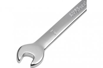 248 р. Ключ комбинированный 7х7мм трещоточный AV STEEL AV STEEL av-315007  с доставкой в г. Кемерово. Увеличить фотографию 2