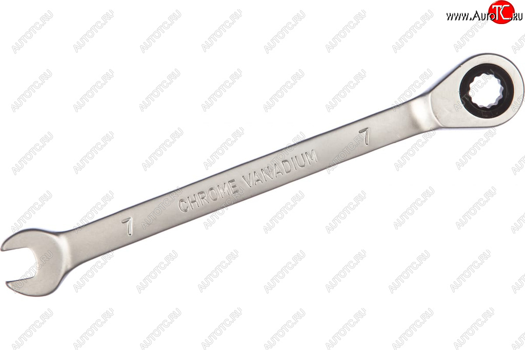 248 р. Ключ комбинированный 7х7мм трещоточный AV STEEL AV STEEL av-315007  с доставкой в г. Кемерово