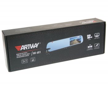 4 099 р. Видеорегистратор в зеркале ARTWAY ARTWAY av-601  с доставкой в г. Кемерово. Увеличить фотографию 6