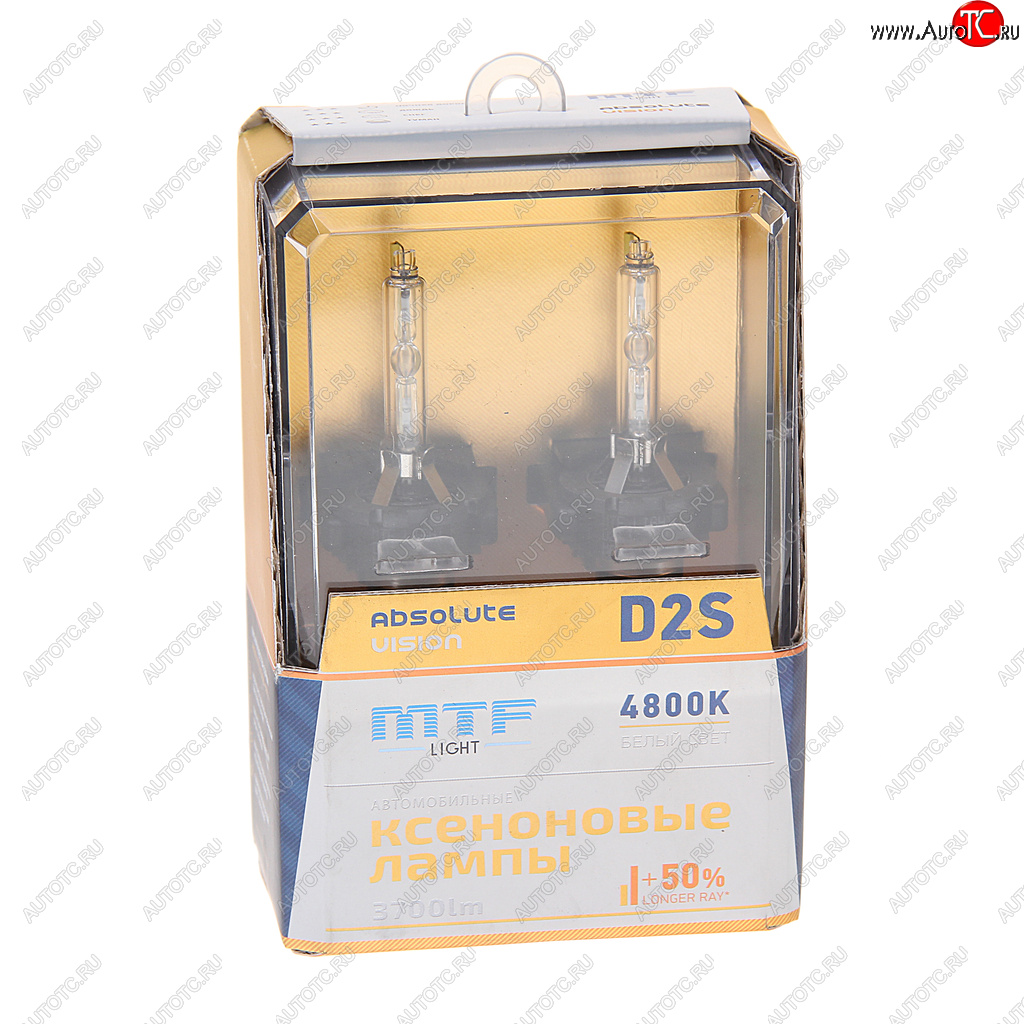 5 349 р. Лампа ксеноновая D2S 4800K бокс (2шт.) MTF MTF avbd2s  с доставкой в г. Кемерово