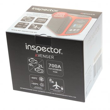 11 249 р. Устройство пусковое 12V 700А INSPECTOR INSPECTOR avenger INSPECTOR avenger  с доставкой в г. Кемерово. Увеличить фотографию 2