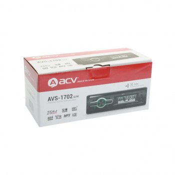 1 549 р. Магнитола автомобильная 1DIN ACV ACV avs-1702w ACV avs-1702w  с доставкой в г. Кемерово. Увеличить фотографию 3
