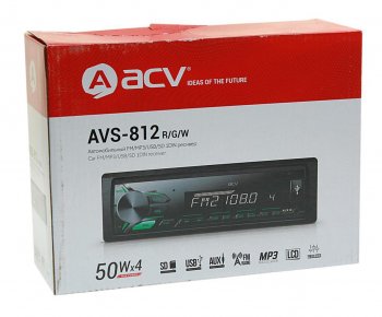 2 689 р. Магнитола автомобильная 1DIN ACV ACV avs-812r  с доставкой в г. Кемерово. Увеличить фотографию 3