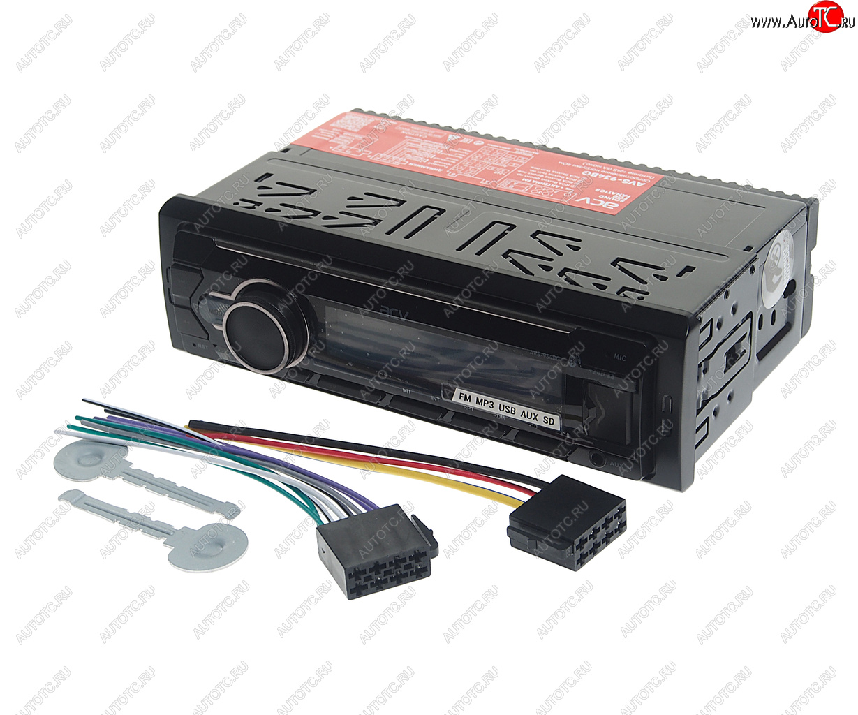 3 299 р. Магнитола автомобильная 1DIN 12V/24V ACV ACV avs-934bg ACV avs-934bg  с доставкой в г. Кемерово