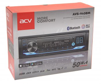 3 599 р. Магнитола автомобильная 1DIN ACV ACV avs-940bm  с доставкой в г. Кемерово. Увеличить фотографию 4