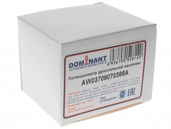 2 259 р. Датчик положения заслонки дроссельной VW Passat B5 DOMINANT DOMINANT aw03709070385a  с доставкой в г. Кемерово. Увеличить фотографию 3