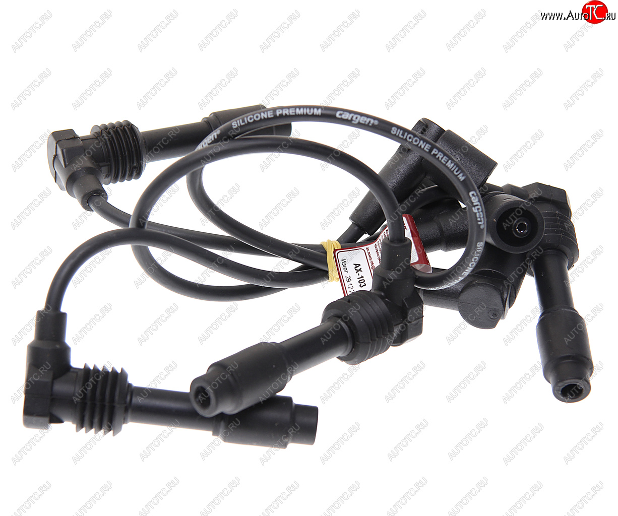 1 759 р. Провод высоковольтный CHEVROLET Lacetti (03-) (1.8),Rezzo (00-) (2.0) комплект CARGEN CARGEN ax103  с доставкой в г. Кемерово