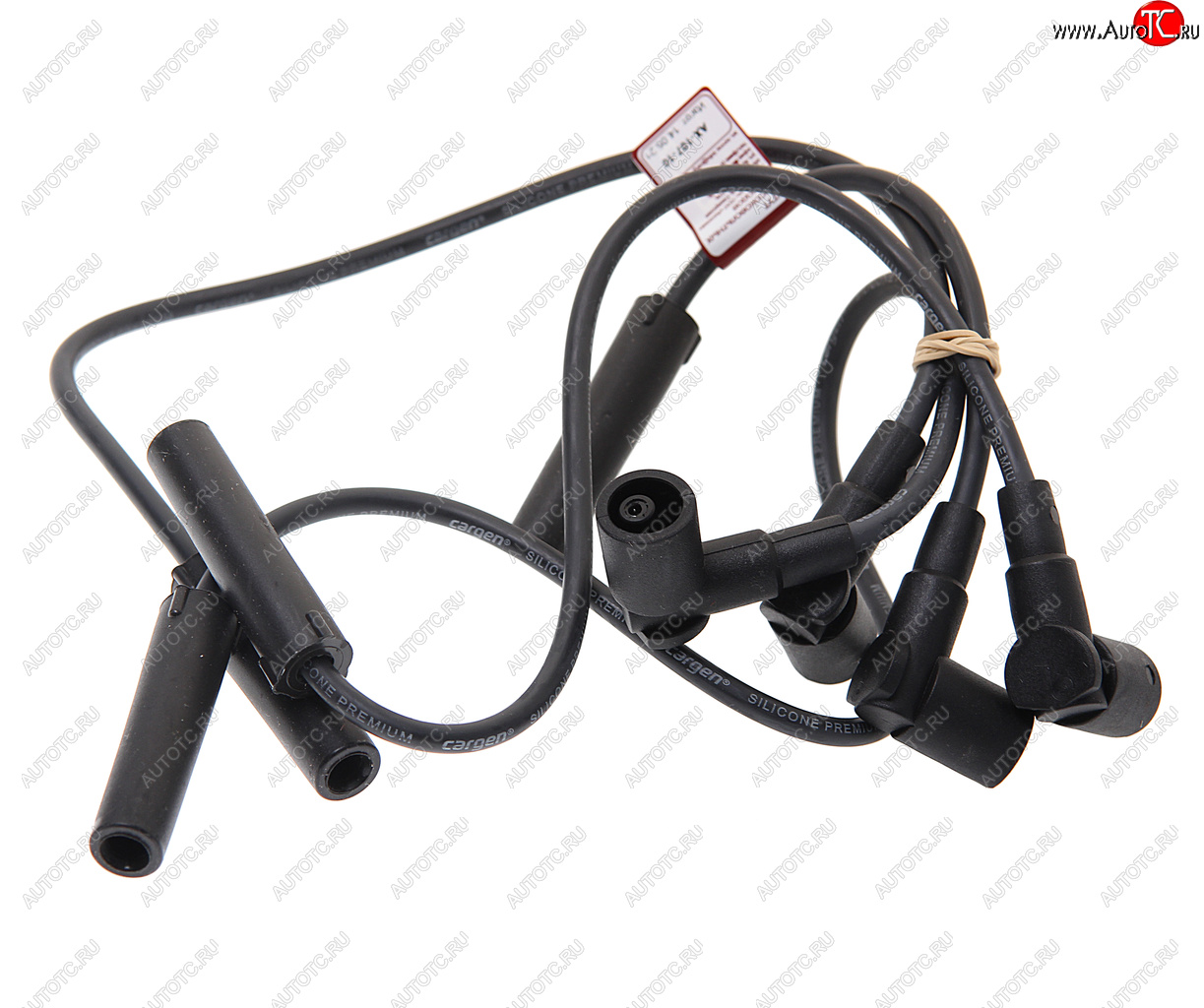 1 069 р. Провод высоковольтный DAEWOO Nexia (8V) CHEVROLET Lanos (8V),Aveo (1.4) (8V) комплект CARGEN CARGEN ax10710  с доставкой в г. Кемерово