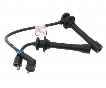 929 р. Провод высоковольтный KIA Rio (00-05) (1.5),Spectra (1.6) комплект (2шт.) CARGEN CARGEN ax118  с доставкой в г. Кемерово. Увеличить фотографию 2