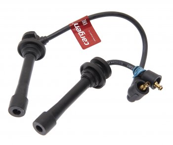 929 р. Провод высоковольтный KIA Rio (00-05) (1.5),Spectra (1.6) комплект (2шт.) CARGEN CARGEN ax118  с доставкой в г. Кемерово. Увеличить фотографию 1
