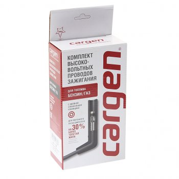 1 049 р. Провод высоковольтный CHEVROLET Aveo (06-) (1.2),Spark (10-) (1.2) комплект CARGEN CARGEN ax125  с доставкой в г. Кемерово. Увеличить фотографию 3