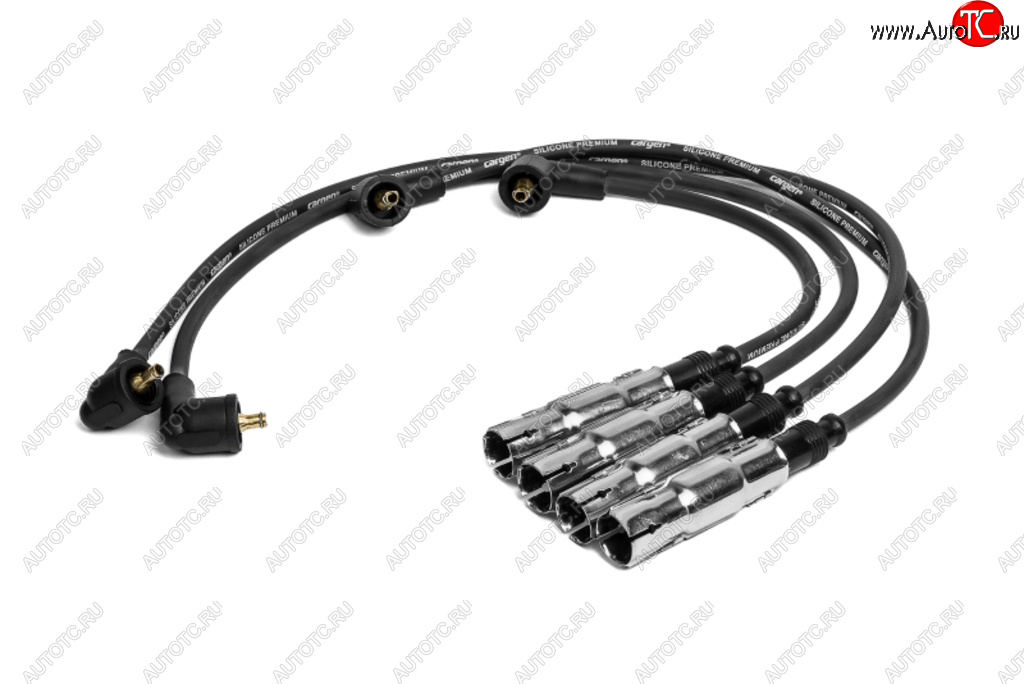 1 539 р. Провод высоковольтный VW Jetta (01-06),Polo (00-05) AUDI A2 (00-05) комплект CARGEN CARGEN ax127  с доставкой в г. Кемерово