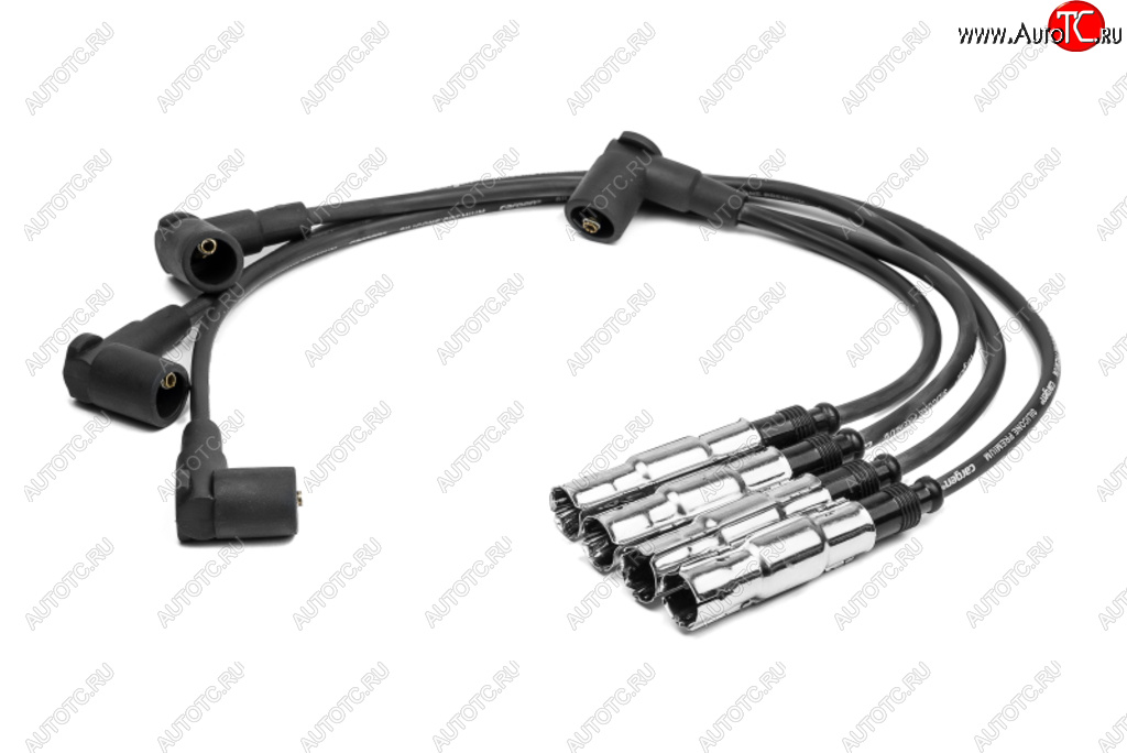 1 599 р. Провод высоковольтный VW Golf (99-),Jetta (10-) SKODA Fabia (99-) комплект CARGEN CARGEN ax151  с доставкой в г. Кемерово