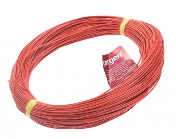 2 179 р. Провод монтажный ПВАМ 100м (сечение 0.75 кв.мм) красный CARGEN CARGEN ax3501001  с доставкой в г. Кемерово. Увеличить фотографию 1