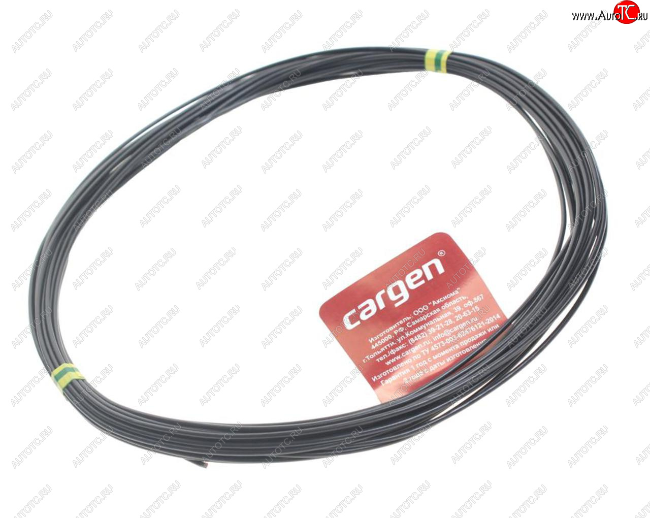 359 р. Провод монтажный ПВАМ 10м (сечение 0.75 кв.мм) черный CARGEN CARGEN ax3512  с доставкой в г. Кемерово