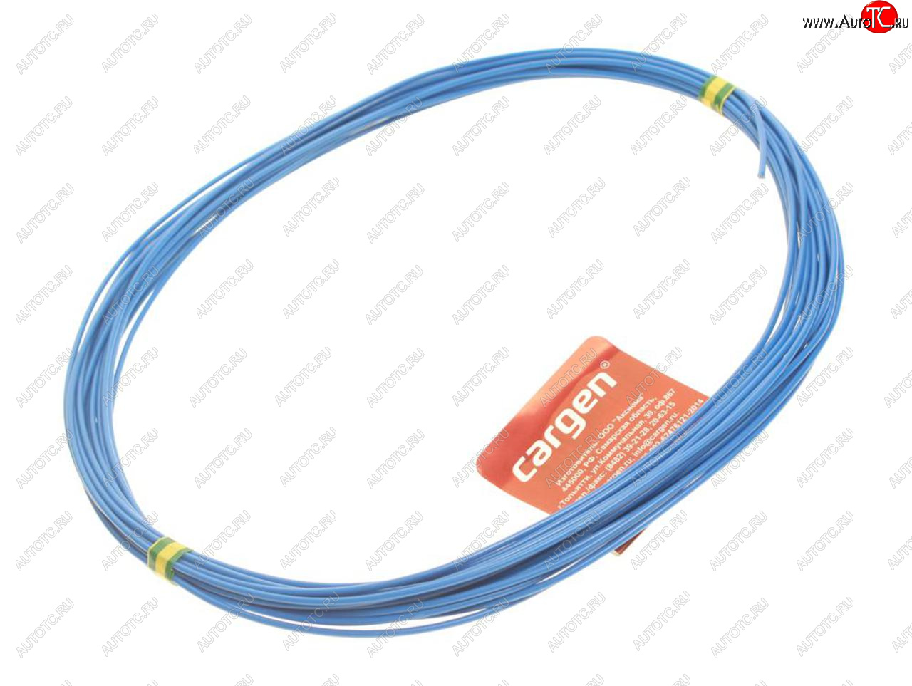 319 р. Провод монтажный ПВАМ 10м (сечение 0.75 кв.мм) голубой CARGEN CARGEN ax3514  с доставкой в г. Кемерово