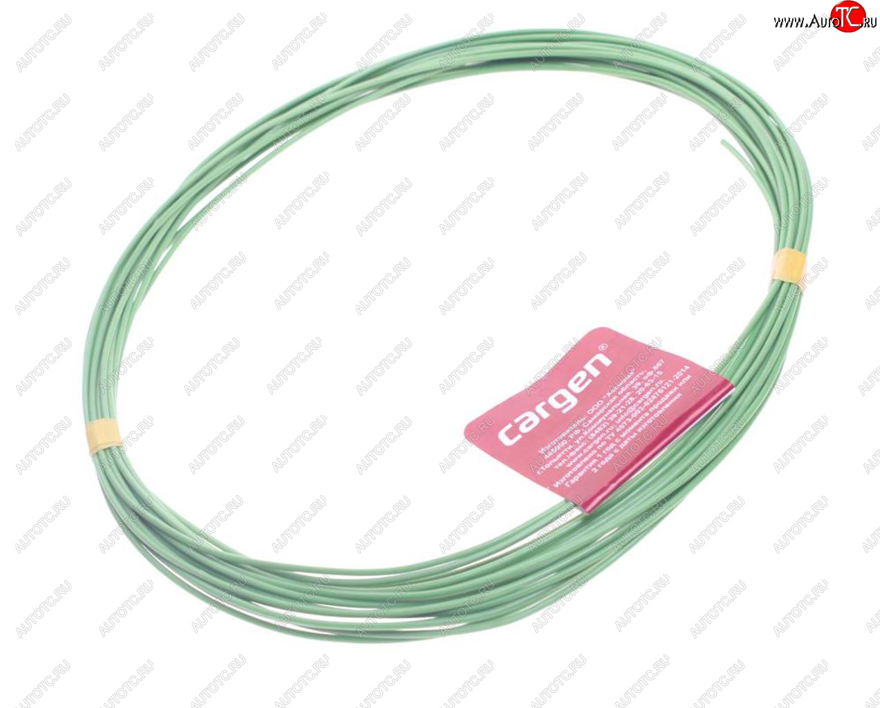 359 р. Провод монтажный ПВАМ 10м (сечение 0.75 кв.мм) зеленый CARGEN CARGEN ax3515  с доставкой в г. Кемерово