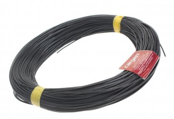 2 759 р. Провод монтажный ПВАМ 100м (сечение 1.0 кв.мм) черный CARGEN CARGEN ax3521002  с доставкой в г. Кемерово. Увеличить фотографию 1