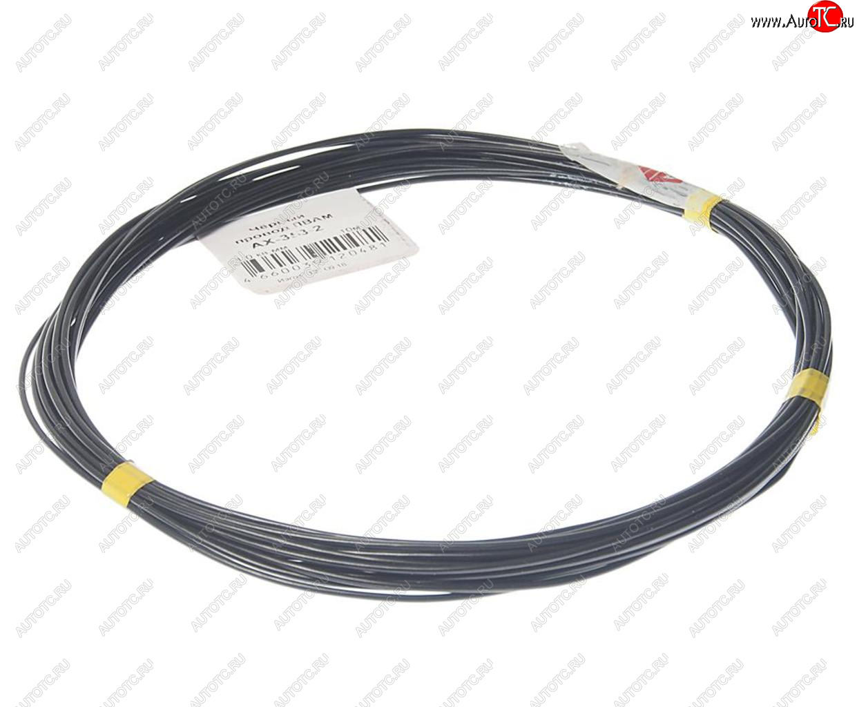 379 р. Провод монтажный ПВАМ 10м (сечение 1.0 кв.мм) черный CARGEN CARGEN ax3532  с доставкой в г. Кемерово