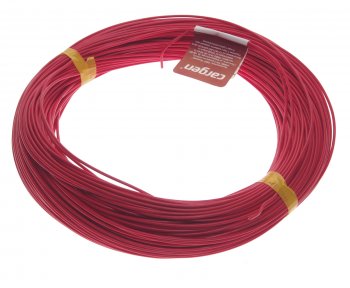 3 799 р. Провод монтажный ПВАМ 100м (сечение 1.5 кв.мм) красный CARGEN CARGEN ax3541001  с доставкой в г. Кемерово. Увеличить фотографию 1