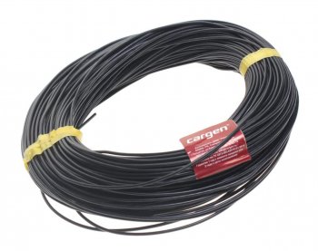 5 999 р. Провод монтажный ПВАМ 100м (сечение 2.5 кв.мм) черный CARGEN CARGEN ax3581002  с доставкой в г. Кемерово. Увеличить фотографию 1