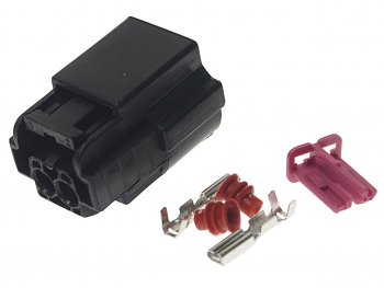 233 р. Разъем VW AUDI электрический форсунки топливной 2-х контактный CARGEN CARGEN ax6582s  с доставкой в г. Кемерово. Увеличить фотографию 3