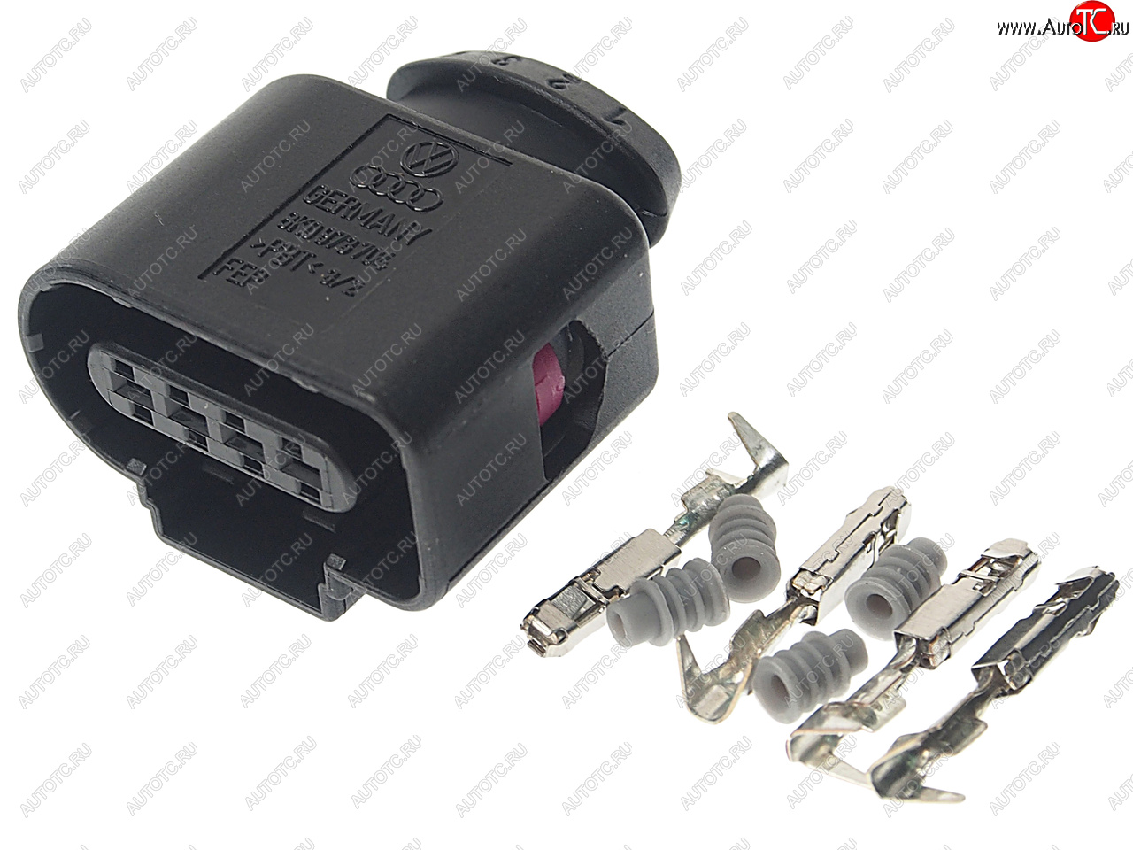 629 р. Разъем VW AUDI SEAT SKODA электрический 4-х контактный датчика давления CARGEN CARGEN ax6664s  с доставкой в г. Кемерово