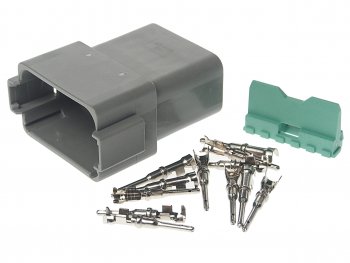 379 р. Разъем VOLVO 12-ти контактный ответная часть AX81212S CARGEN CARGEN ax81012s  с доставкой в г. Кемерово. Увеличить фотографию 2