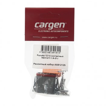 429 р. Разъем SCANIA 12-и контактный ответная часть AX81012S CARGEN CARGEN ax81212s  с доставкой в г. Кемерово. Увеличить фотографию 3
