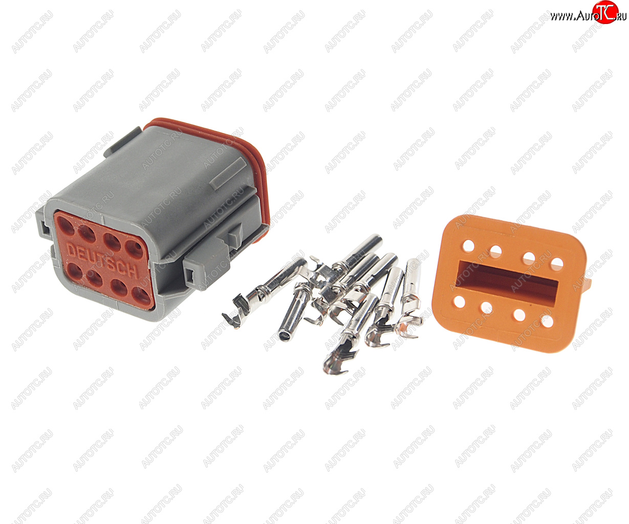 359 р. Разъем VOLVO 8-и контактный ответная часть AX8138S CARGEN CARGEN ax8138s  с доставкой в г. Кемерово