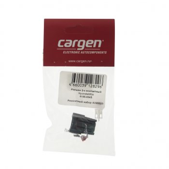 118 р. Разъем TOYOTA 2-х контактный форсунки топливной CARGEN CARGEN ax8502s  с доставкой в г. Кемерово. Увеличить фотографию 3