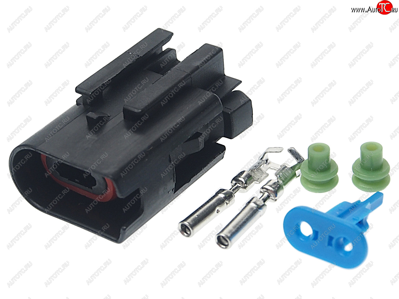 287 р. Разъем FORD 2-х контактный датчика износа тормозных колодок CARGEN CARGEN ax8532s  с доставкой в г. Кемерово