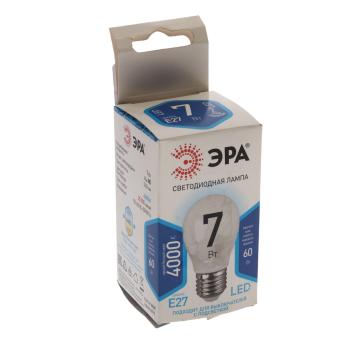 97 р. Лампа светодиодная E27 P45 7W (60W) 220V нейтральный ЭРА ЭРА б0020554  с доставкой в г. Кемерово. Увеличить фотографию 3