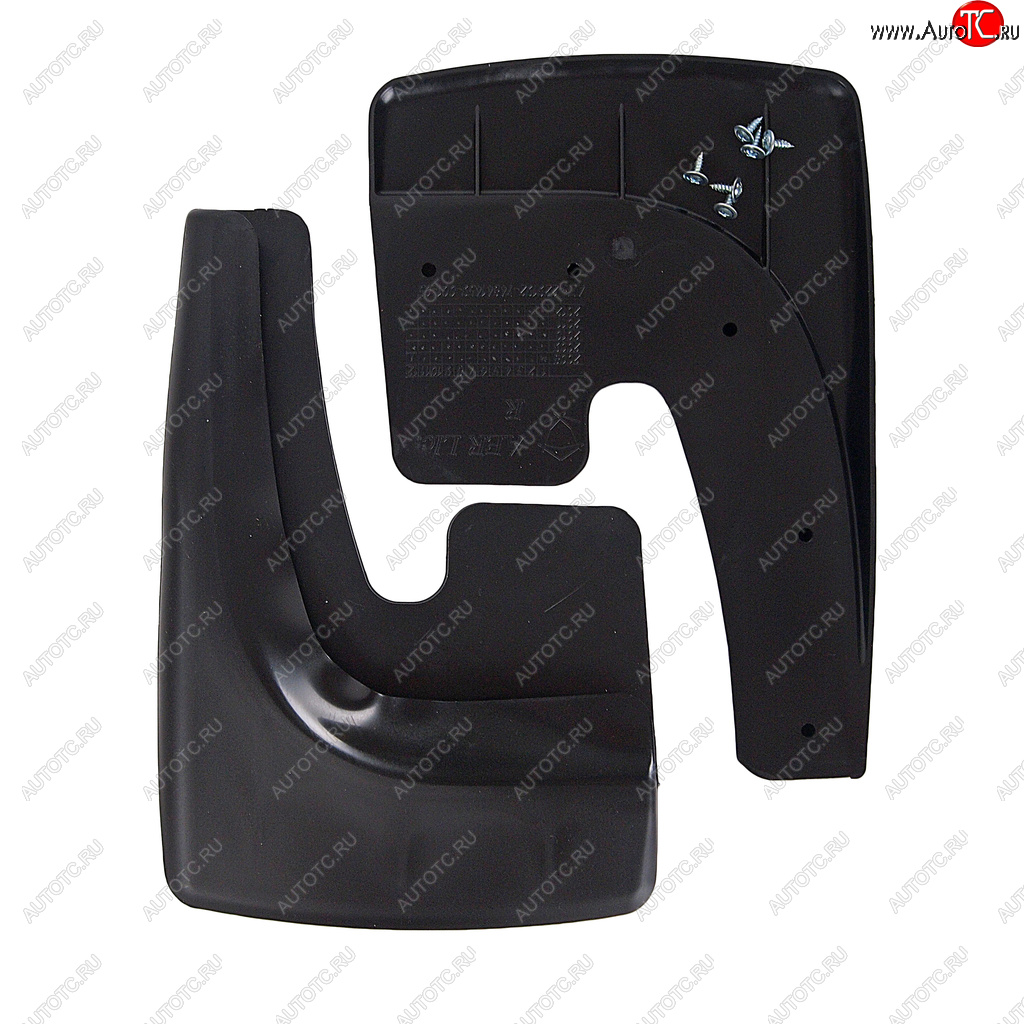 619 р. Брызговик универсальный Classic Black в вакууме 2шт. ТРИАДА ТРИАДА b-01v  с доставкой в г. Кемерово