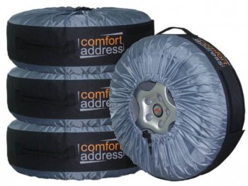3 379 р. Чехол для сезонного хранения колес R13-20 комплект 4шт. COMFORT ADDRESS COMFORT ADDRESS bag-016  с доставкой в г. Кемерово. Увеличить фотографию 1