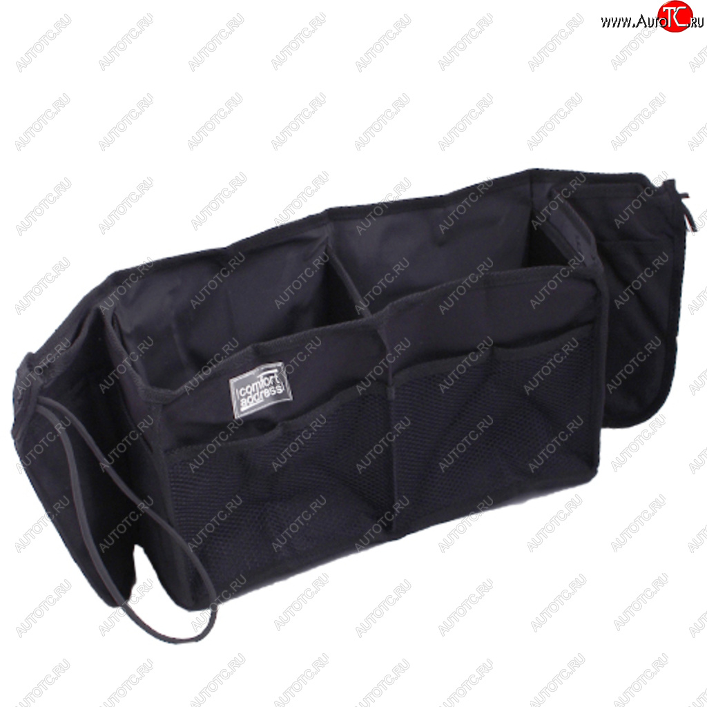899 р. Органайзер в багажник 76х25х15см на спинку сиденья черный COMFORT ADDRESS COMFORT ADDRESS bag-025  с доставкой в г. Кемерово