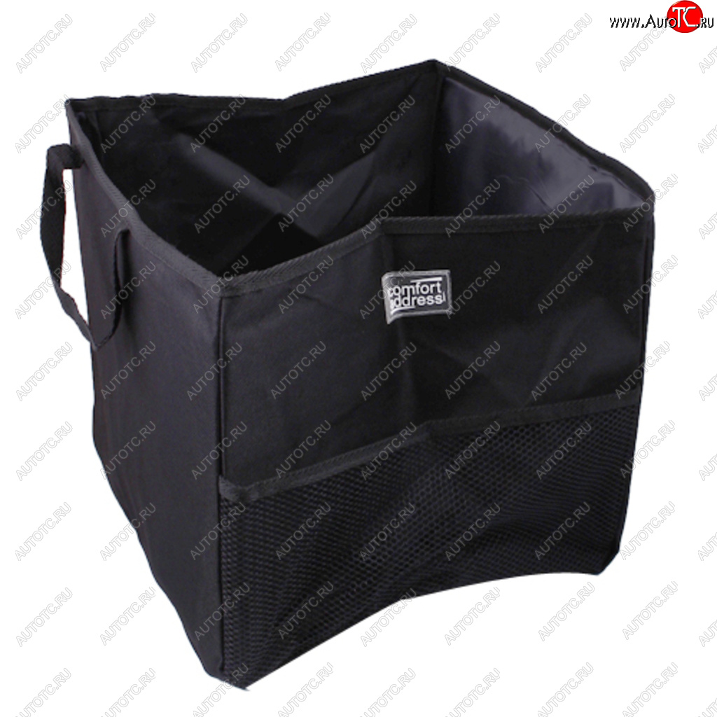 679 р. Органайзер в багажник 35х29х28см складной черный ADDRESS COMFORT COMFORT ADDRESS bag-026  с доставкой в г. Кемерово