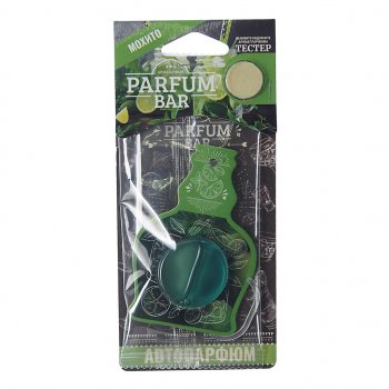 144 р. Ароматизатор подвесной мембранный (мохито) 4.2мл Parfum Bar FOUETTE FOUETTE bar-03  с доставкой в г. Кемерово. Увеличить фотографию 1