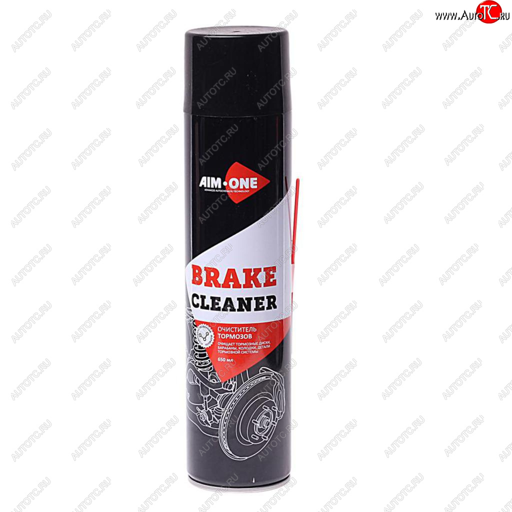 369 р. Очиститель тормозов 650мл аэрозоль Brake Cleaner AIM-ONE AIM-ONE bc-650  с доставкой в г. Кемерово