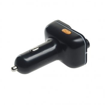 1 499 р. Устройство зарядное в прикуриватель с трансмиттером (bluetooth,hands free) черное XO XO bcc09 black  с доставкой в г. Кемерово. Увеличить фотографию 3