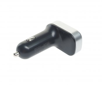 969 р. Устройство зарядное в прикуриватель с трансмиттером (bluetooth,hands free) черное XO XO bcc10 black  с доставкой в г. Кемерово. Увеличить фотографию 2