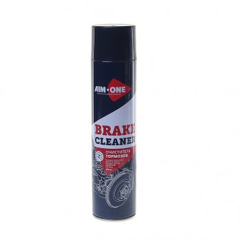 369 р. Очиститель тормозов 650мл аэрозоль Brake Cleaner New AIM-ONE AIM-ONE bcn-650  с доставкой в г. Кемерово. Увеличить фотографию 1
