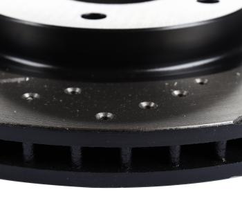 13 249 р. Диск тормозной NISSAN Juke (10-),Qashqai (06-),X-Trail (07-) передний перфорированный комплект TAYGA TAYGA bdf018  с доставкой в г. Кемерово. Увеличить фотографию 3