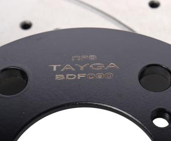 8 799 р. Диск тормозной SUBARU Forester,Impreza,Legacy,Outback передний перфорированный комплект TAYGA TAYGA bdf090  с доставкой в г. Кемерово. Увеличить фотографию 4