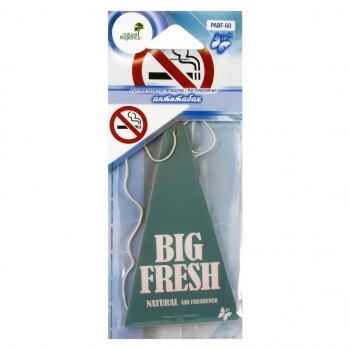 101 р. Ароматизатор подвесной пластина (антитабак) Big Fresh FKVJP FKVJP bf-60  с доставкой в г. Кемерово. Увеличить фотографию 1